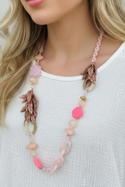 Beaded Statement Necklace